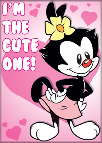 Animaniacs Animated TV Series Dot I'm The Cute One! Refrigerator Magnet NEW picture