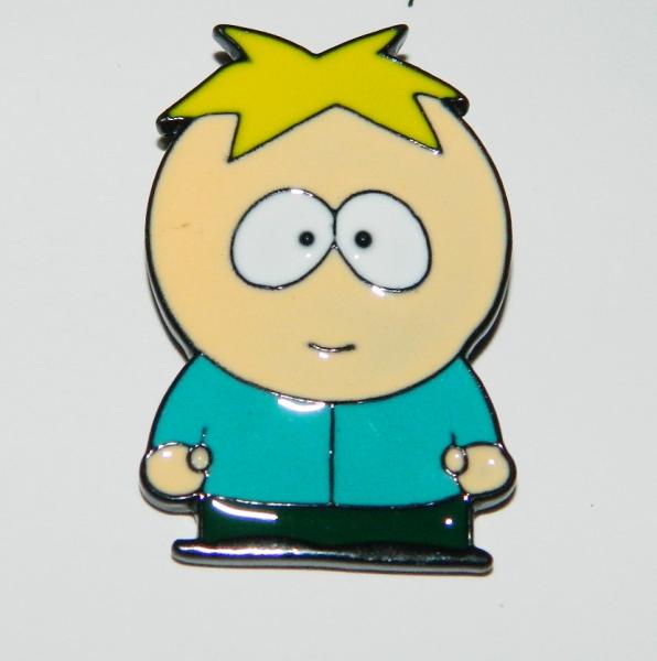 South Park TV Series Butters Stotch Standing Image Metal Enamel Pin NEW UNUSED