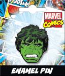 Marvel Comics The Incredible Hulk Head Thick Metal Enamel Pin NEW UNUSED