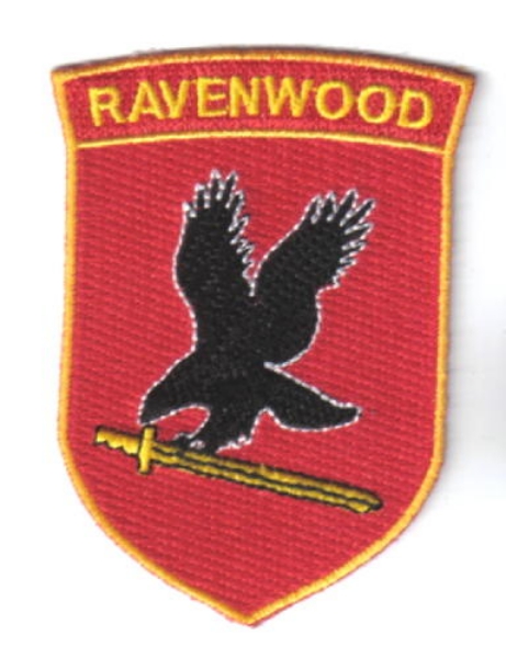 Jericho TV Series Ravenwood Security Logo Embroidered Chest Patch NEW UNUSED picture