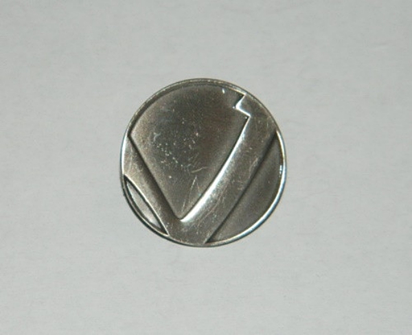 Star Trek: The Next Generation Klingon Commander Logo Metal Pin NEW UNUSED picture