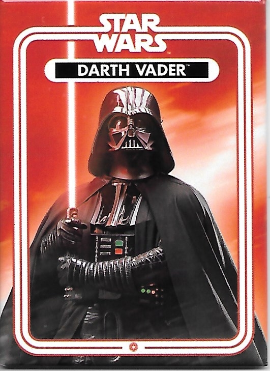 Star Wars Darth Vader with Light Saber Photo Image Refrigerator Magnet UNUSED picture