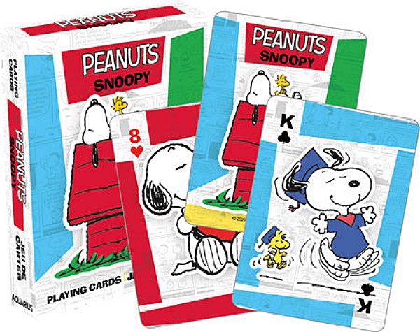 Peanuts Comic Strip Snoopy Comic Art Illustrated Playing Cards NEW SEALED picture