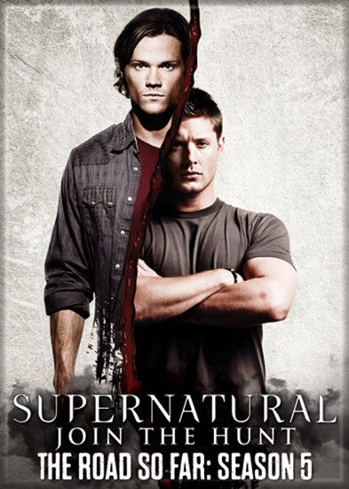 Supernatural TV Series The Road So Far: Season 5 Photo Refrigerator Magnet, NEW