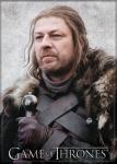 Game of Thrones Ned Stark with Sword Photo Image Refrigerator Magnet NEW UNUSED