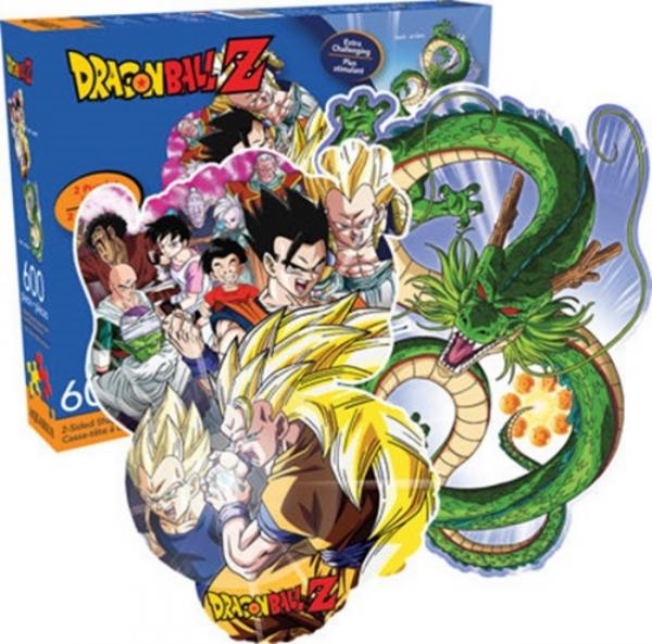 Dragon Ball Z Two Sided Dragon and Collage 600 Piece Jigsaw Puzzle DBZ Anime picture