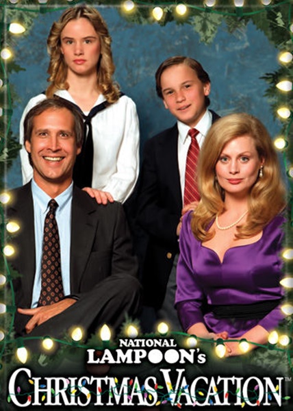 National Lampoon's Christmas Vacation Family Photo Refrigerator Magnet UNUSED picture