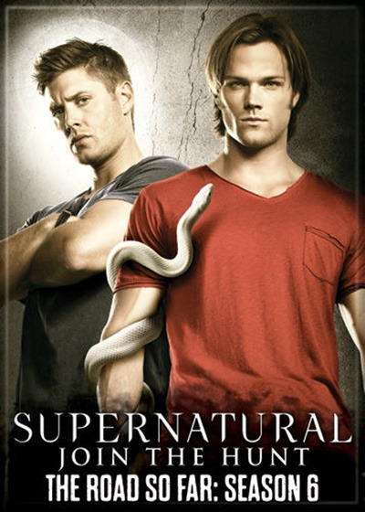 Supernatural TV Series The Road So Far: Season 6 Photo Refrigerator Magnet, NEW