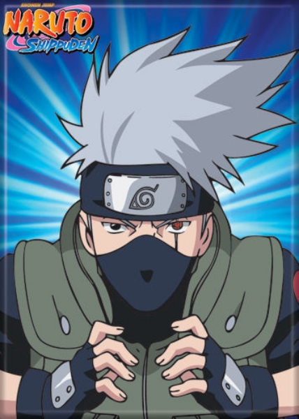 Naruto Anime Kakashi Angry Image Refrigerator Magnet NEW UNUSED picture