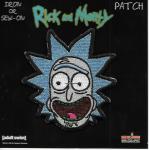 Rick and Morty Animated TV Series Rick Screaming Embroidered Patch NEW UNUSED