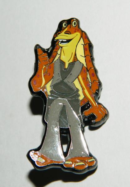 Star Wars Celebration Chicago 2019 Jar Jar Binks Figure Metal Enamel Pin NEW picture