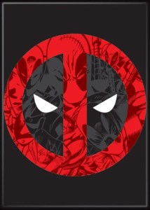 Marvels Deadpool 30th Eyes Logo Art Image Refrigerator Magnet NEW UNUSED