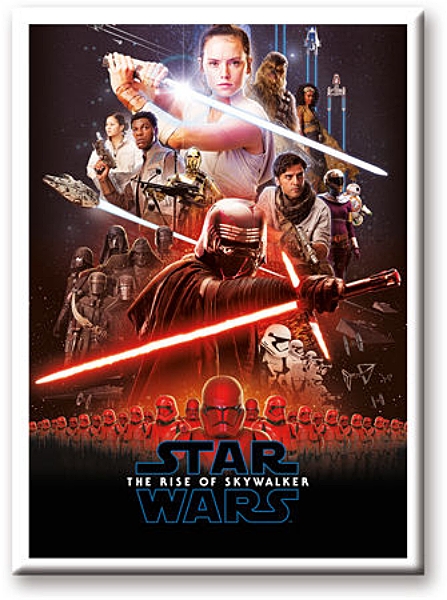 Star Wars Episode IX: The Rise of Skywalker Poster Image Refrigerator Magnet NEW picture