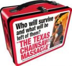 Texas Chainsaw Massacre Movie Large Carry All Tin Tote Lunchbox NEW UNUSED