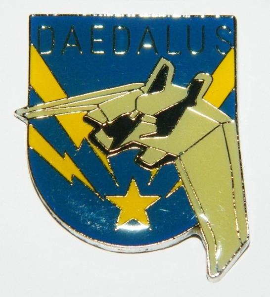 Stargate Atlantis TV Series Daedalus Ship Logo Enamel Metal Pin NEW UNUSED picture