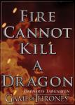 Game of Thrones Fire Cannot Kill A Dragon Quote Refrigerator Magnet NEW UNUSED