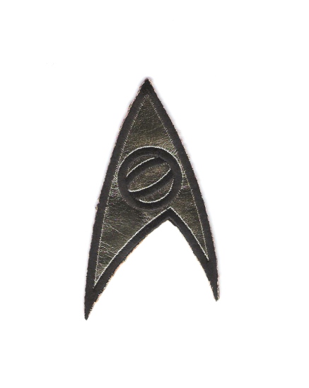 Star Trek Classic TV Series Science Logo Embroidered Chest Patch NEW UNUSED picture