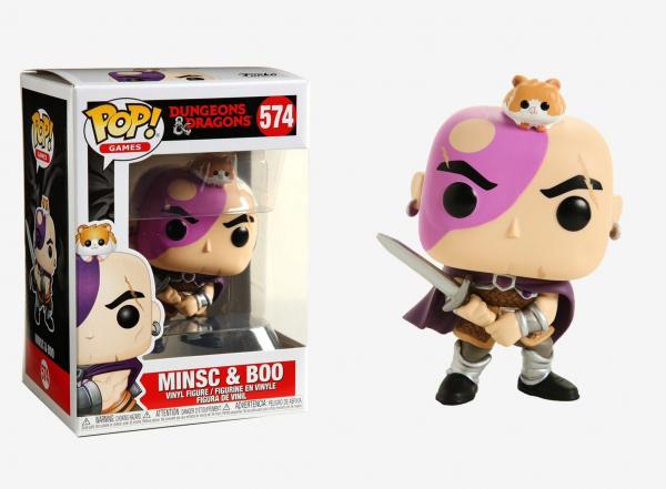 Dungeons & Dragons Game Minsc & Boo POP! Vinyl Figure Toy #574 FUNKO NEW MIB