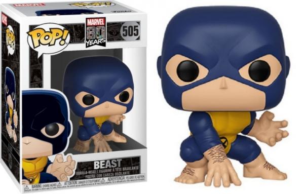 Marvel Comics 80th 1st Beast X-Men Vinyl POP! Figure Toy #505 FUNKO MIB