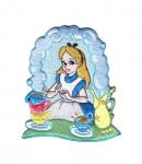 Walt Disney's Alice in Wonderland with Tea at the Tea Party Patch NEW UNUSED