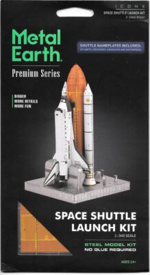 NASA Space Shuttle Launch Kit Metal Earth Steel Model Kit NEW SEALED