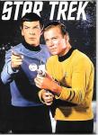 Star Trek: The Original Series Spock & Kirk with Phaser Rifle Magnet NEW UNUSED