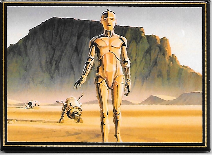 Star Wars Ralph McQuarrie C-3PO R2-D2 Concept Art Image Refrigerator Magnet NEW picture