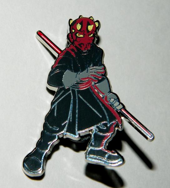 Star Wars Celebration Chicago 2019 Darth Maul Figure Exclusive Metal Enamel Pin picture