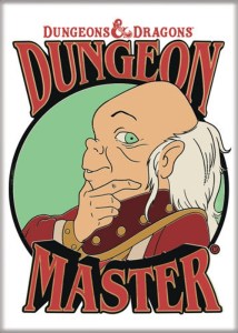 Dungeons & Dragons TV Series Dungeon Master Image Refrigerator Magnet NEW UNUSED