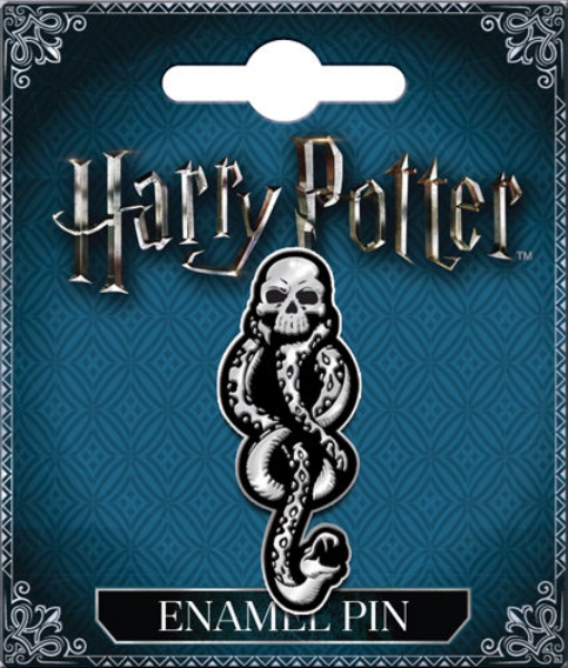 Harry Potter Slytherin Death Eater Dark Mark Logo Metal Lapel Pin Style #2 NEW