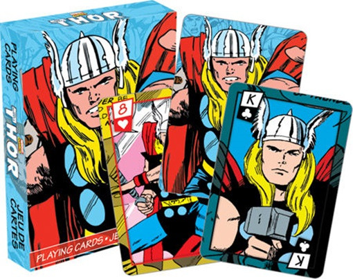 The Mighty Thor Comic Art Poker Playing Cards Deck Series 2, NEW SEALED picture