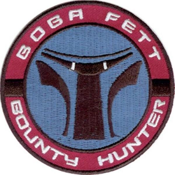 Star Wars Boba Fett Bounty Hunter Logo Embroidered Patch NEW UNUSED picture