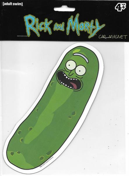 Rick and Morty Animated TV Series Pickle Rick Figure Image Car Magnet NEW UNUSED picture