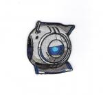 Portal 2 Game Wheatley Space Sphere Embroidered 2.25" Wide Patch, NEW UNUSED