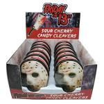 Friday the 13th Movie Jason Cleaver Shaped Candy Embossed Metal Tin Box of 12