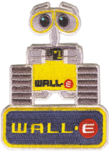 Walt Disney's Wall-E Movie Figure Embroidered Patch NEW UNUSED picture