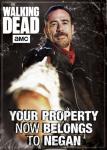The Walking Dead Your Property Belongs To Negan Photo Refrigerator Magnet UNUSED