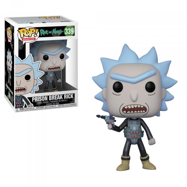 Rick and Morty TV Series Prison Escape Rick Vinyl POP! Figure Toy #339 FUNKO MIB picture