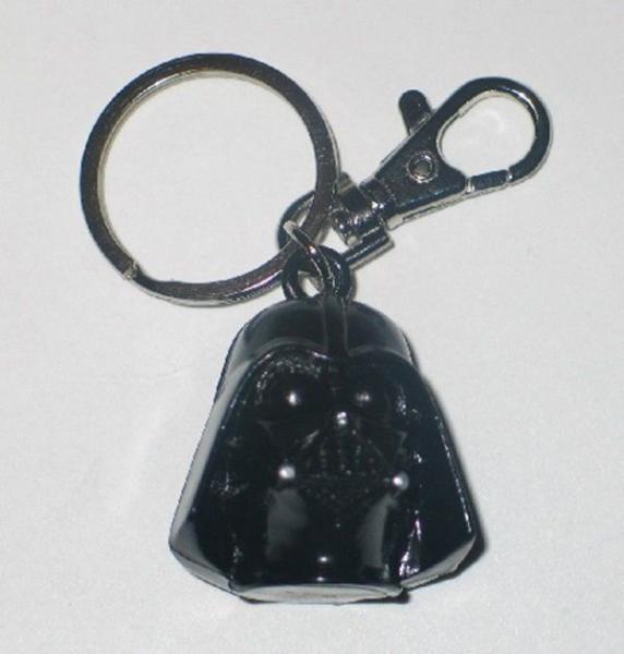 Star Wars Darth Vader Mask / Helmet 3-D Keychain NEW UNUSED