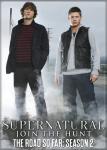 Supernatural TV Series The Road So Far: Season 2 Photo Refrigerator Magnet, NEW