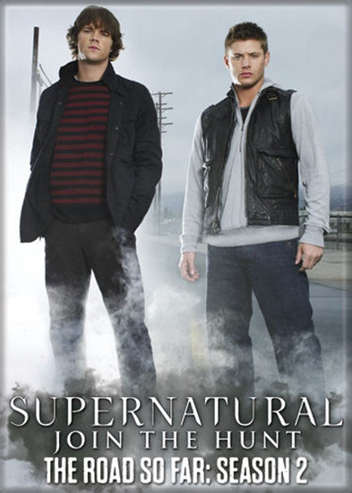 Supernatural TV Series The Road So Far: Season 2 Photo Refrigerator Magnet, NEW