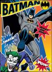 DC Comics Batman and Joker Jokes On You Comic Art Refrigerator Magnet NEW UNUSED