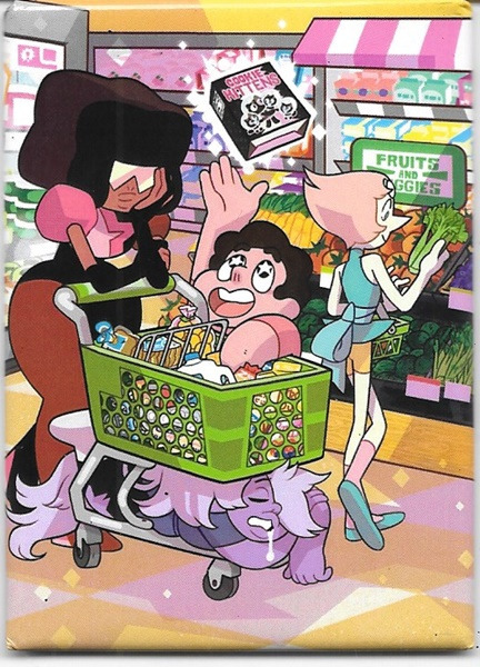 Steven Universe Animated TV Series At The Market Refrigerator Magnet NEW UNUSED picture