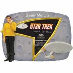 Classic Star Trek Captain Kirk Beam Me Up 4 x 6 Photo 3-D Picture Frame 2011 NEW