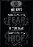 Harry Potter You Have Nothing To Fear If Nothing To Hide Refrigerator Magnet NEW