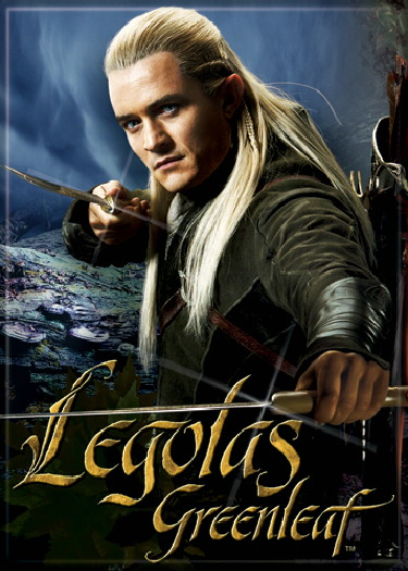 The Hobbit Legolas Greenleaf Photo Image Refrigerator Magnet Lord of the Rings