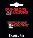 Dungeons & Dragons Role Playing Game Name Logo Metal Enamel Pin NEW UNUSED