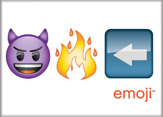 Emoji Go To Hell Art Image Refrigerator Magnet, NEW UNUSED