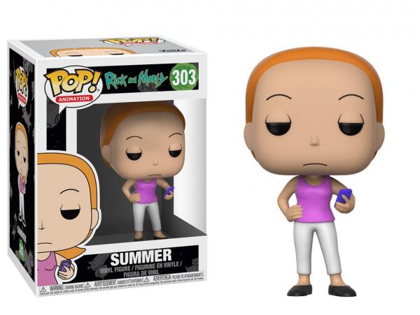 Rick and Morty Summer with Phone POP! Vinyl Figure #303 FUNKO NEW UNUSED MIB picture