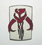 Star Wars Boba Fett Mandalorian Armor Logo Enamel Metal Pin NEW UNUSED